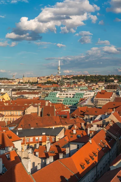 Panoramiczny widok Praga Czechy — Zdjęcie stockowe
