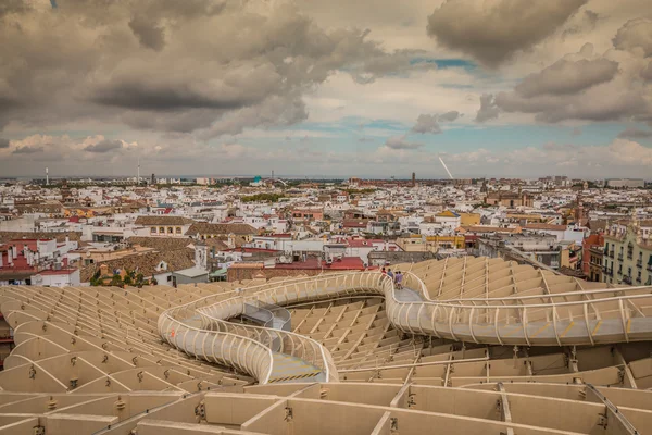 Seville İspanya'nın panoramik görünüm — Stok fotoğraf