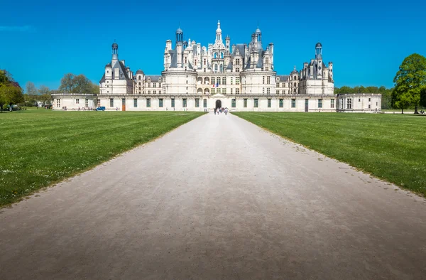 Замок Шамбор у Франції — стокове фото