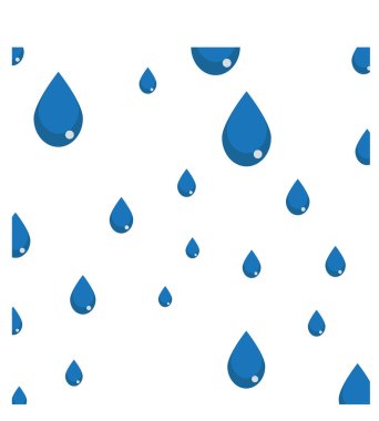 Su damlasının çizim vektör grafiği. Tasarım şablonları, sunum kapakları, tasarım kapakları vs. için mükemmel.