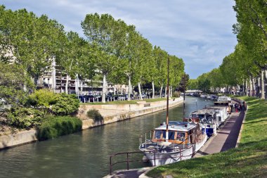 Canal de la Whys tarihsel Narbonne City 