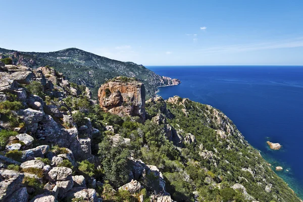 Calanques de Piana in Corsica — Foto Stock