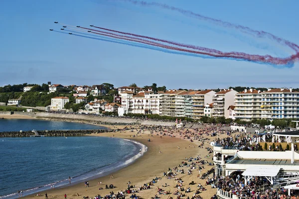 Saint-Jean-de-Luz, France, 3 oktober 2015 berömda demonstration — Stockfoto