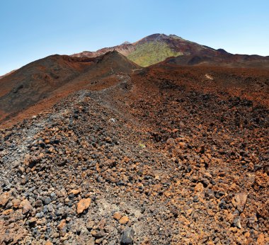 Krater Pico Teide Dağı gizleme Vieho