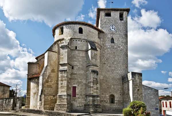 Sainte-Marie de Roquefort Church in Landes Royalty Free Stock Images