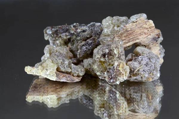 Pieces of natural frankincense — Stock Photo, Image