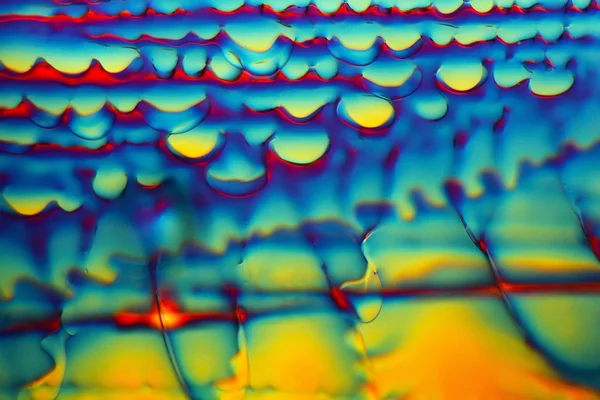 Ice under the microscope — Stock Photo, Image