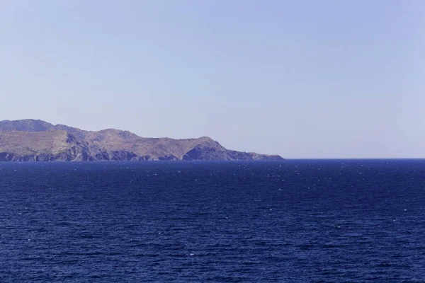Zee Aan Cap Creus Aan Middellandse Zee Catalonië Spanje — Stockfoto