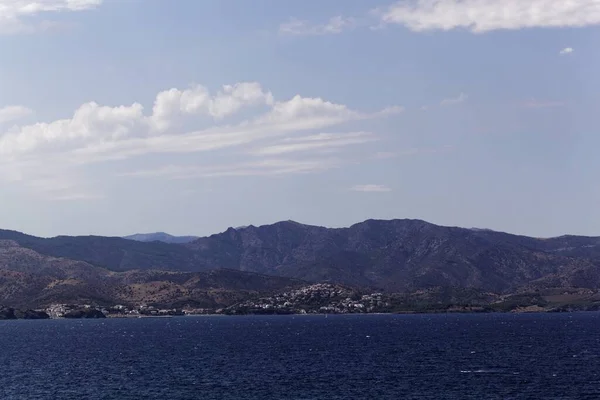 Морський Берег Біля Кап Креус Середземному Морі Каталонії Іспанія — стокове фото