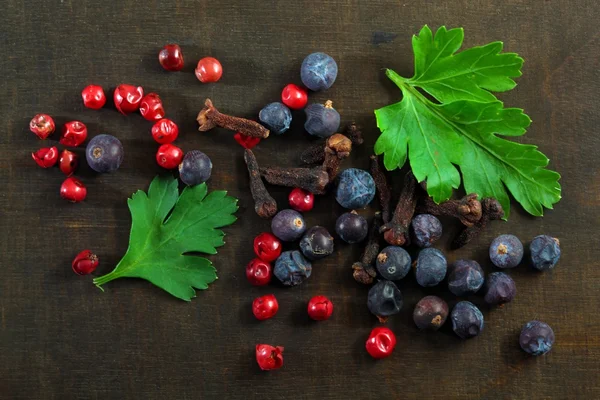 Different spice berries — Stock Photo, Image