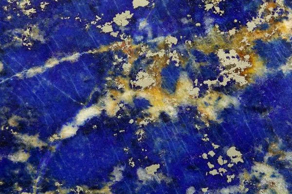 Lapislazuli의 광택된 표면 — 스톡 사진