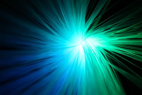 Inside optical fibers — Stock Photo, Image