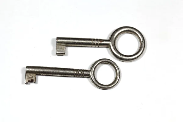 Vecchie chiavi meccaniche — Foto Stock