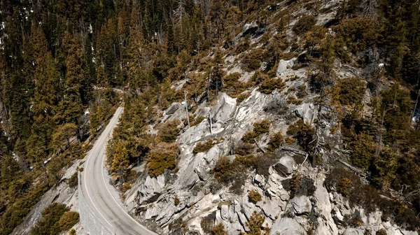 Amerika Daki Dağ Yolu Yüksek Kalite Fotoğraf — Stok fotoğraf