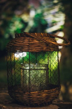 Rattan Gece lambası