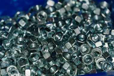 Bir sürü büyü cıvatası yakın çekim