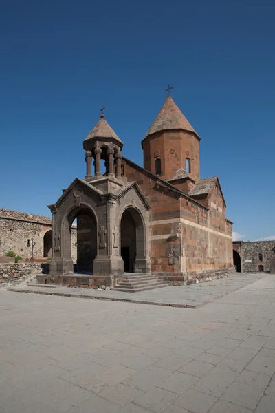 Armenia: old Church near the Ararat — Stock Photo, Image