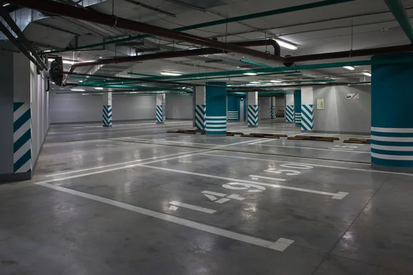 Basement Parking Royalty Free Stock Images