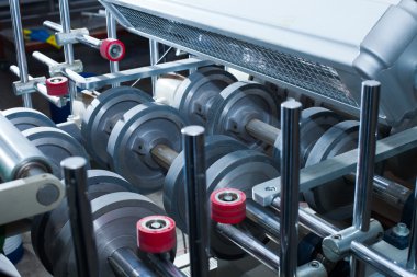 Laminasyon makinesi: parçaları