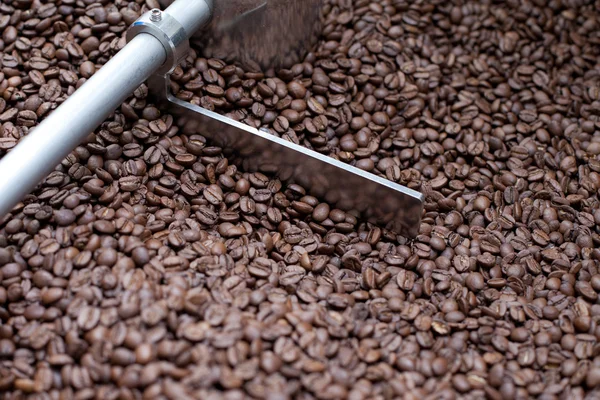 Kavrulmuş kahve çekirdeği.