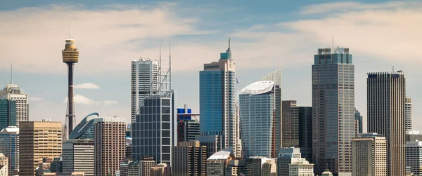 Вид на городской пейзаж Сиднея — стоковое фото