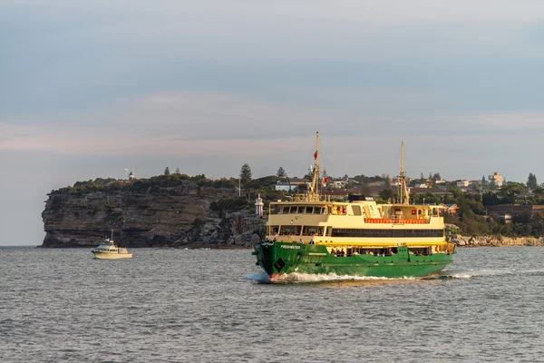 Manly Fast Traghetto al tramonto — Foto Stock