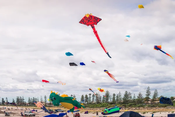 Adelaide internationale Kite Festival 2016 — Stockfoto