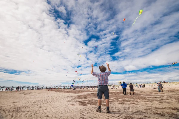 Adelaide internationale Kite Festival 2016 — Stockfoto