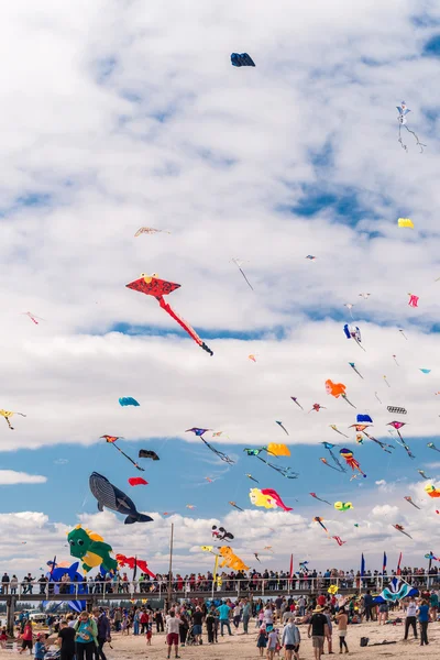 Adelaide internationale Kite Festival 2016 — Stockfoto