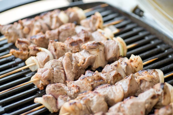 Brochetas de cordero hechas en casa — Foto de Stock