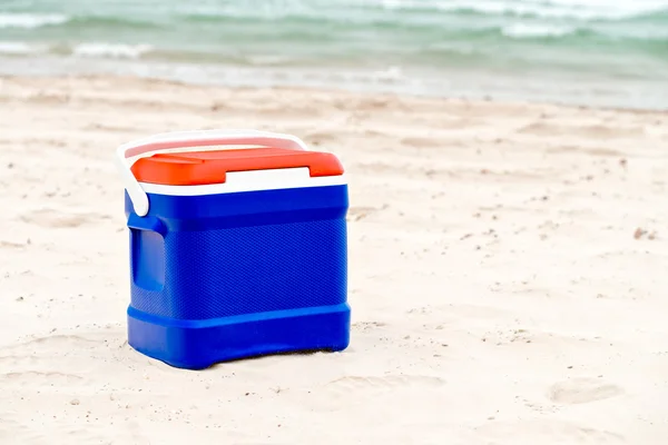 Cooler box in Australian Flag colors — Stock Photo, Image