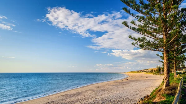 Christies Beach View People Sunset Warm Summer Evening South Australia — Stock Photo, Image