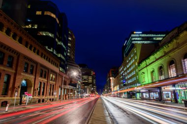 Adelaide şehir ışıkları