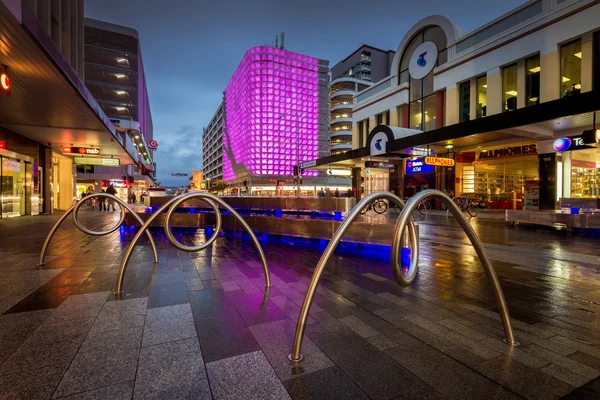 Adelaide city, Rundle Mall, Rundle Lantern ljusshow — Stockfoto