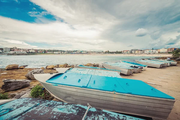 Barcos en Bondi Beach — Foto de Stock