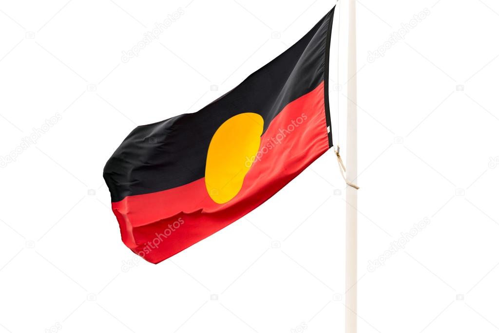 Vanvid Larry Belmont Panorama Australian Aboriginal flag Stock Photo by ©moisseyev 95664038