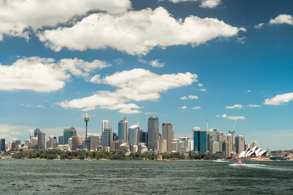 Sydney şehir manzarası — Stok fotoğraf
