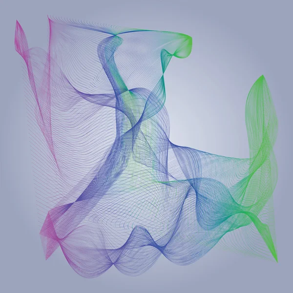 Soyut vektör arka plan akan renkli çizgili.