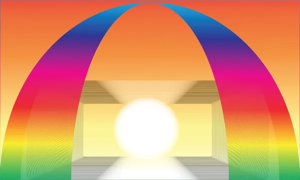 Farklı formlar geometrik desen