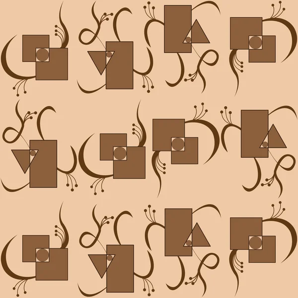 Farklı formlar geometrik desen