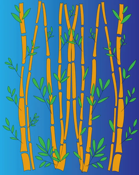 Bamboo — Stock Vector