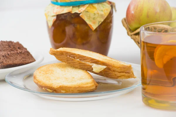 Té con limón — Foto de Stock