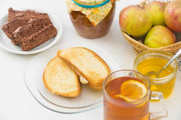 Té con limón — Foto de Stock