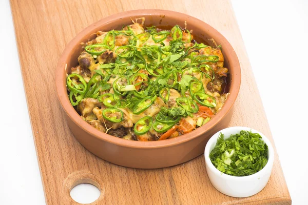 Fırında tavuk subproducts