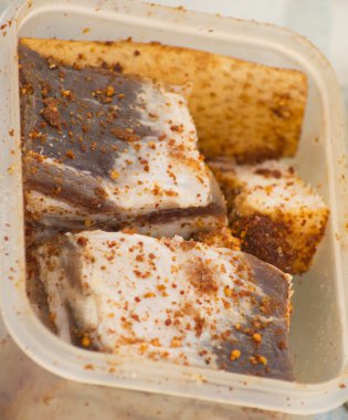 Domuz yağı biber ile