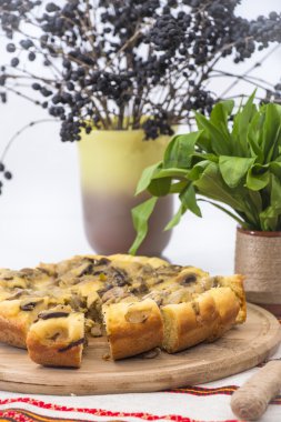 Peynir mantarlı börek