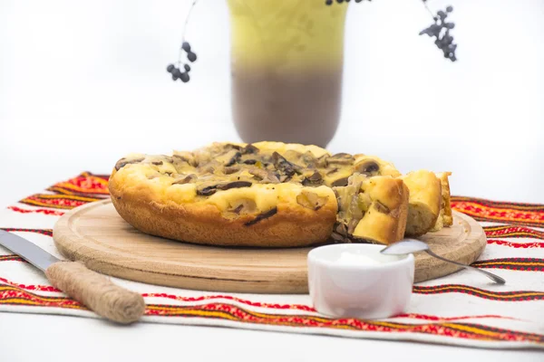 Peynir mantarlı börek