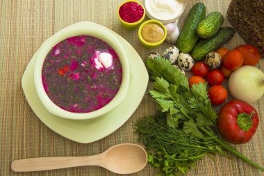 Ekşi süt soğuk çorba