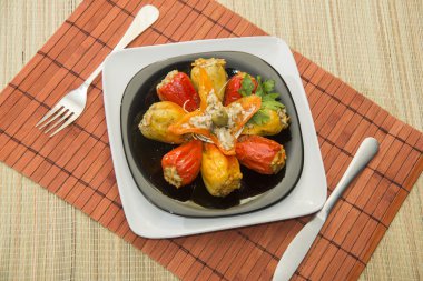 Bulgar biber dolması