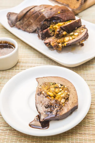 Doldurulmuş domuz karaciğer